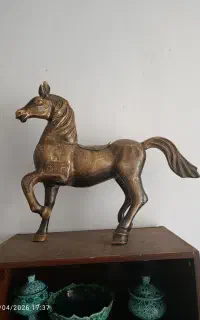 اسب برنزی اصل هندی