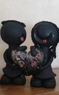 مجسمه دو تکه love