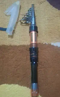 چوب تلسکوپی ماهیگیری مسافرتی جیبی فول کربن۱۸۰