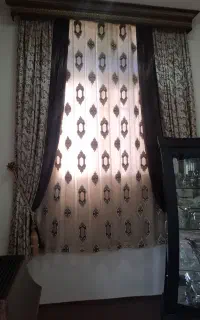 پرده با کتیبه