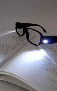 عینک چراغ قوه دار