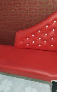 شزلون ۱.۵ متری و مبل تک نفره پشت بلند و چنگ تزئینی
