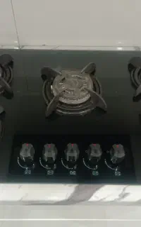 گاز ۵شعله سینک باشیر
