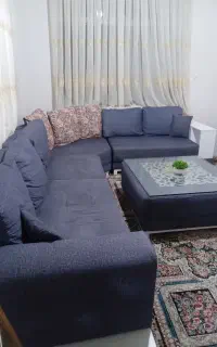 فروش مبل ال ۷ نفره در حد نو