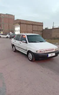 پراید مدل ۸۳انژکتور سفید شاسی پلمپ کارخانه درحد