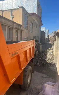 حمل نخاله ‌ماسه وخاک برداری با(ششتن)