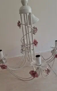 لوستر فلزی۴شاخه
