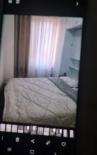 روتختی دو رو نو با پرده ست .ساعت دیواری