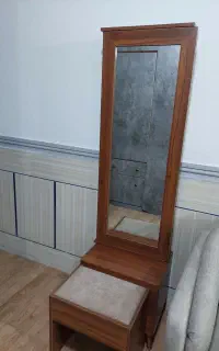 اینه کنسول همراه با صندلی آرایش