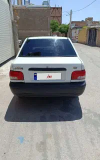 پراید بدون رنگ خانگی