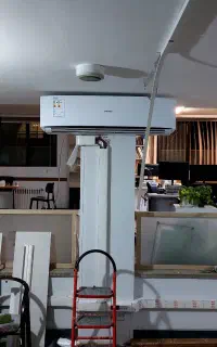 کاراموز(همکار) برای نصب و تعمییرات کولرگازی