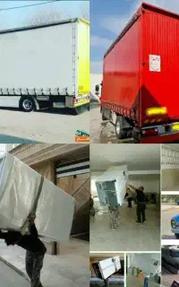 باربری اثاثیه منزل جابجایی یخچال ساید کارگر خالی
