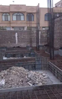 کار قالب بندی آرماتور بندی