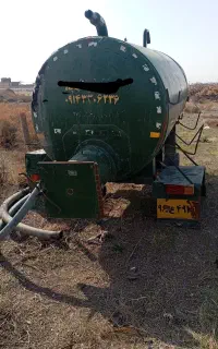 تانکر تخلیه چاه اب 6میل6000لیتر وگیربکس بغلی وپمپ