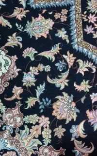 روفرشی مخمل سورمه ای