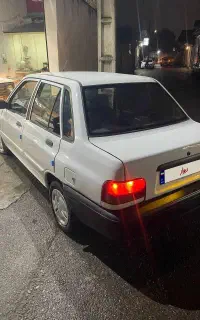 پراید ۸۶ دوگانه کارخانه تمیز جوان پسندبامعاینه فنی
