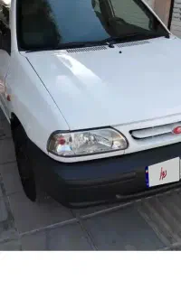 پراید سفید۱۳۱دوگانه فابریک کم کار