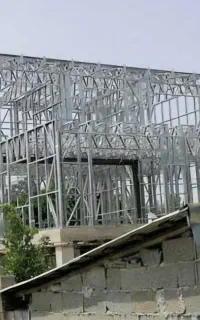 اضافه طبقه ساختمان بندرعباس اجرای طبقه جدیدسازهLSF