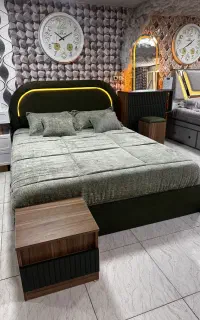 سرویس خواب تدی مینیمال سبز زرکالا مدل 2