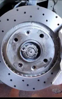 تراش و تابگیری دیسک ترمز روکار..( اتوسعید)