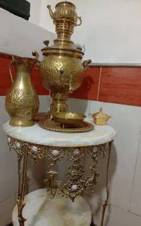 میز خاطره سماور زغالی
