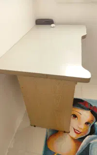 میزتحریر.بارویه فایبرتخته سیاهی..درحدنو