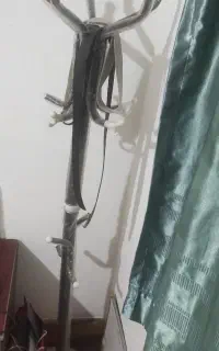 رخت آویز ایستاده فلز و سنگ ، چوب لباسی