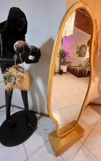 ایینه خمیده چوب بلوط