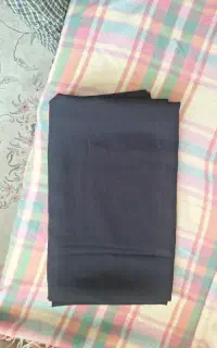 دو قواره پارچه کرپ مشکی