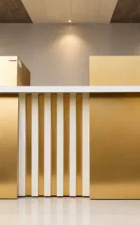 کانتر پذیرش لوکس  - دارای کشو و باکس اختصاصی