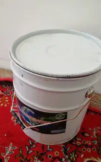 سطل فلزی محکم سردار دسته دار