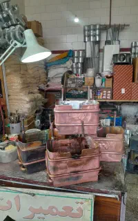 رسوب گیری ابگرمکن سرویس کامل و بخاری موتور کولر
