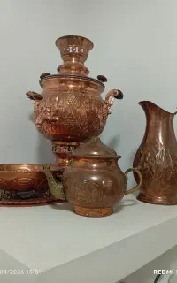 سرویس سماور مسی