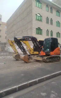 اجاره مینی بیل بابکت پیکور خاکبرداری تخریب