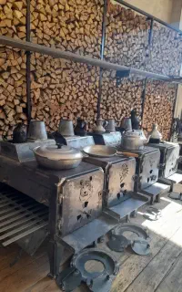 تولیدی بخاری هیزمی با ورق ۲.۵ میل فولادی