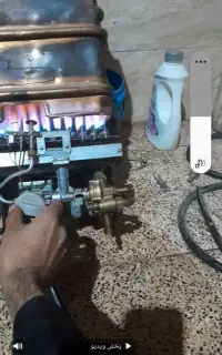 تعمیر آبگرمکن دیواری مخزنی کولر آبی وسایل گازسوز