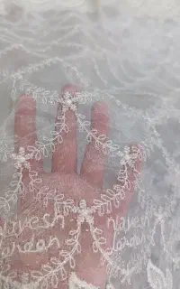 پرده حریر شیشه ای