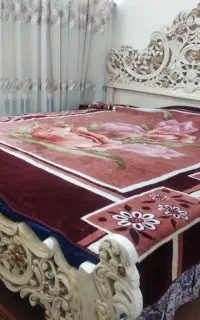 تخت دونفره چوبی