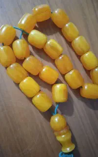 تسبیح کهنه کهربا آلمان