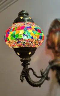 لوستر دیواری مراکشی
