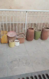 گلدان سفالی