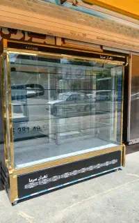 یخچال ایستاده ویترینی کبابی دورو صندوقدار