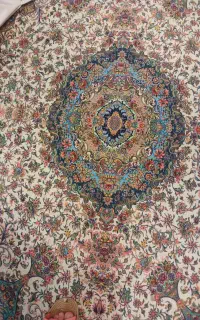 روفرشی مخمل طرح فرش ۱۲متری