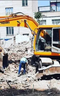 تخریب ساختمان خاکبرداری سازه نگهبان