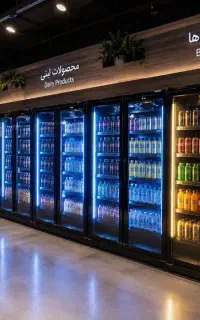 فریزر یخچال خوابیده تهران سرما