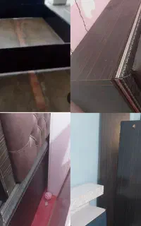 تخت خواب دونفره ام دی اف درجه ۱