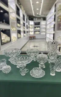 فروش ویژه سرویس های کریستال خارجی/ خانه ظرف