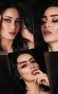 مدل میکاپ توسط مربی
