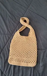 کیف ساحلی دست بافت