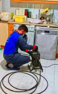 فنربرقی فوری۱۰۰٪تضمینی  لوله بازکنی فاضلاب کل سنه